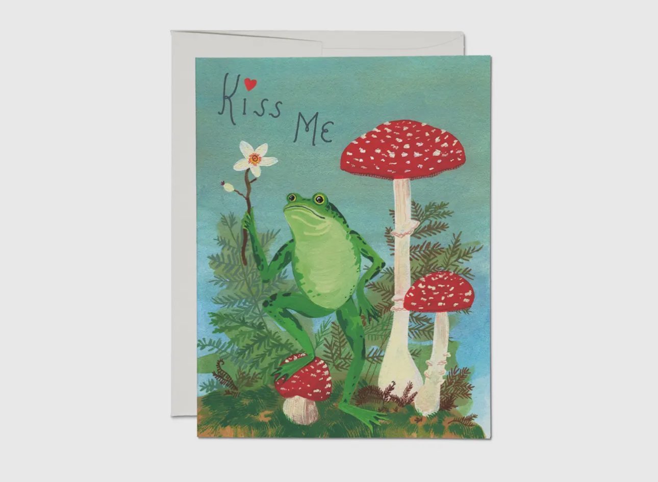 Kiss Me Love Greeting Card image 0