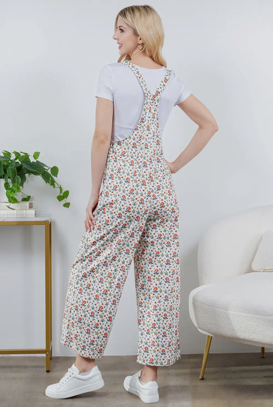 Retro Mushroom Overall Jumpsuit image 1