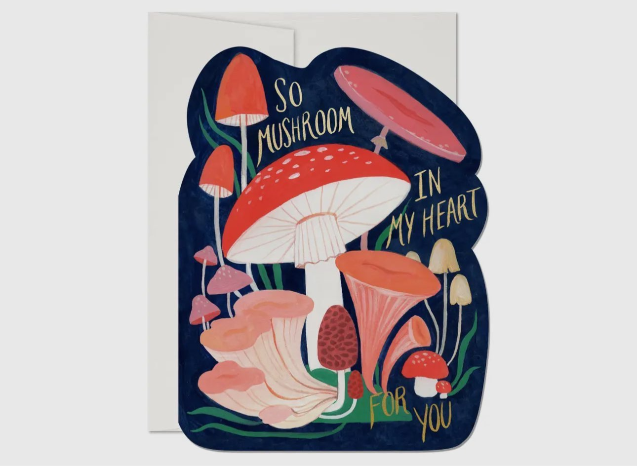 So Mushroom Love Greeting Card image 0