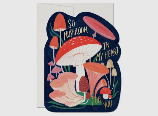 So Mushroom Love Greeting Card image 0
