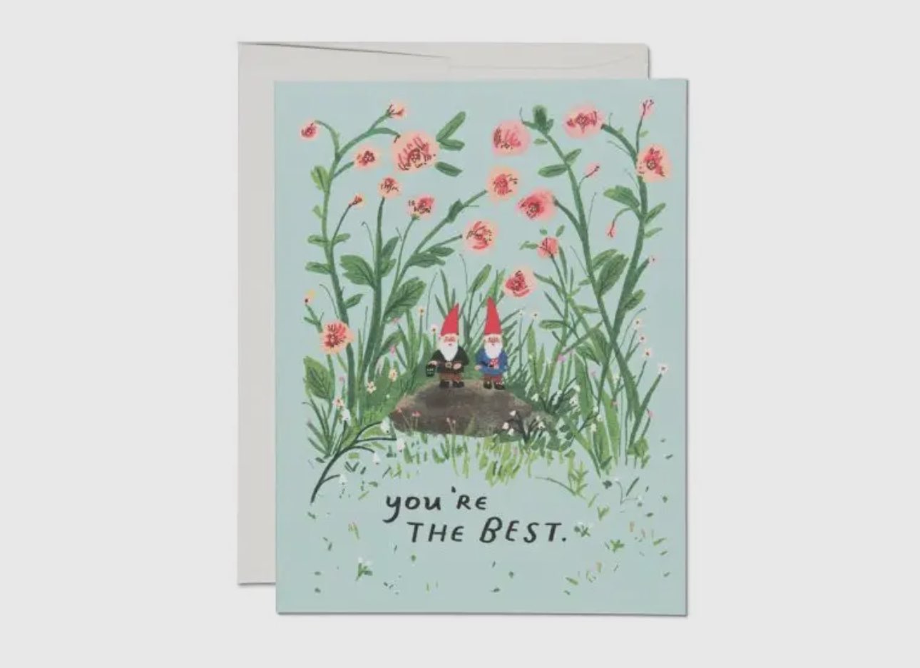 Garden Gnomes Friendship Greeting Card image 0