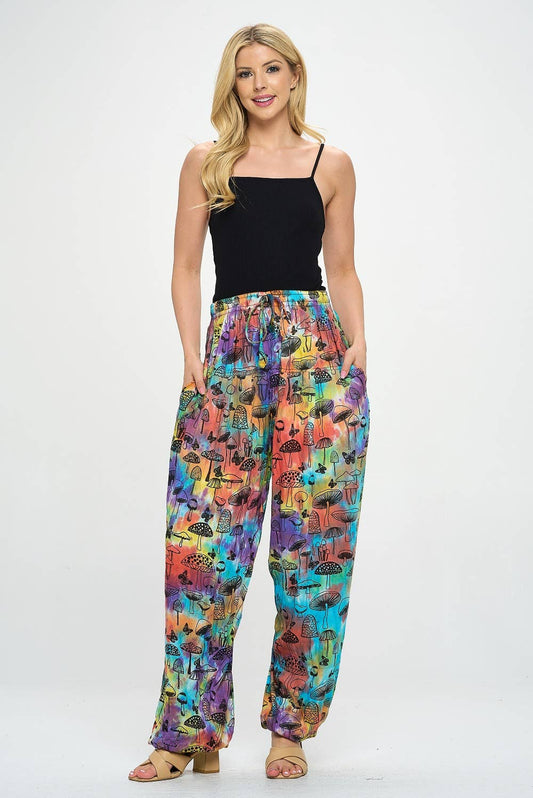 Tie-dye Mushie Pants